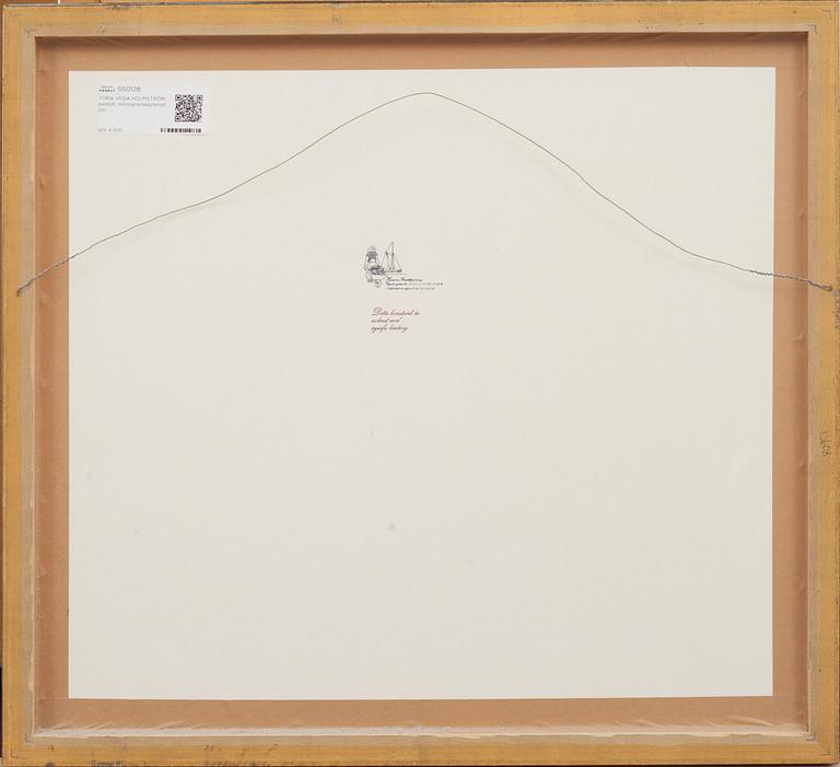 TORA VEGA HOLMSTRÖM, pastell, monogramsignerad.