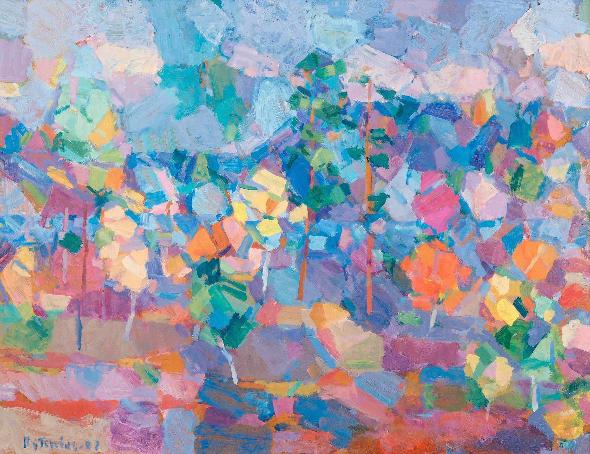 Per Stenius, "AUTUMN COLOURS-LAPPLAND".