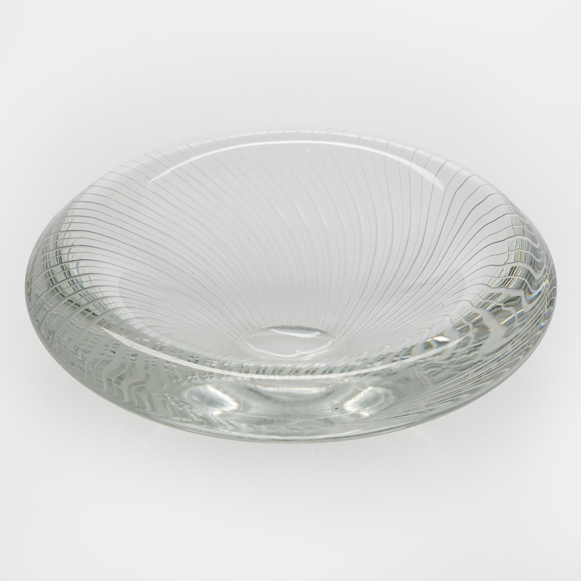 Tapio Wirkkala, malja,"3362", signeerattu Tapio Wirkkala, Iittala.