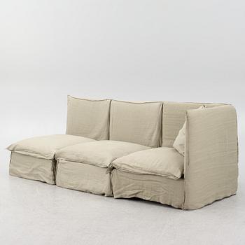 Paola Navone, a three-piece modular sofa, 'Ghost', Gervasoni, Italy, 21st century.