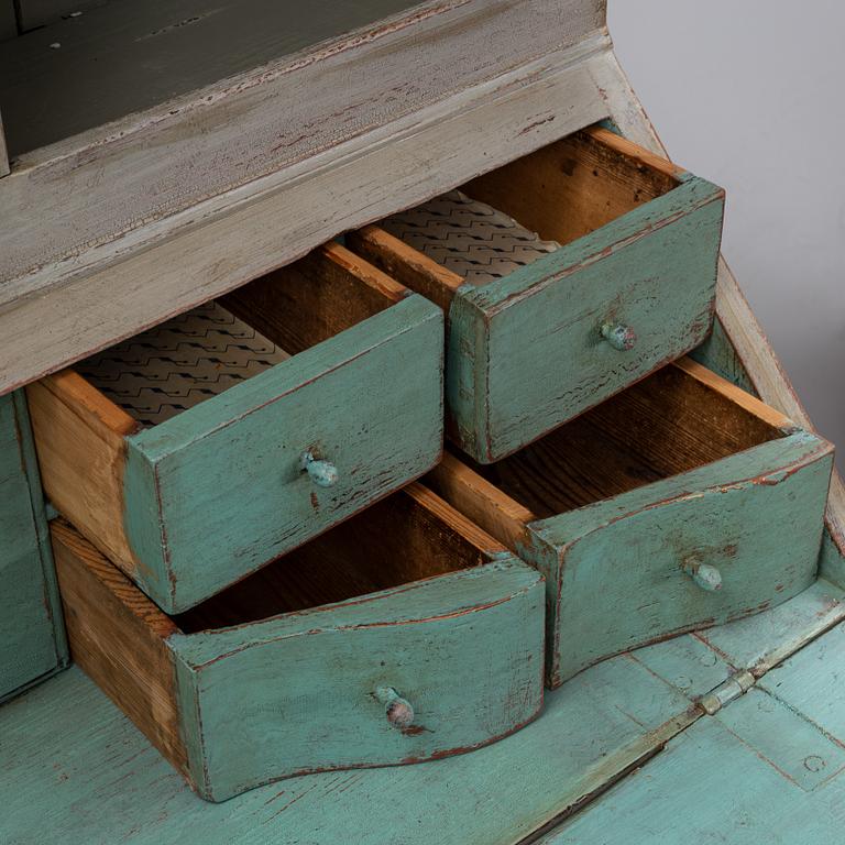 An early 19th century swedish cupboard.