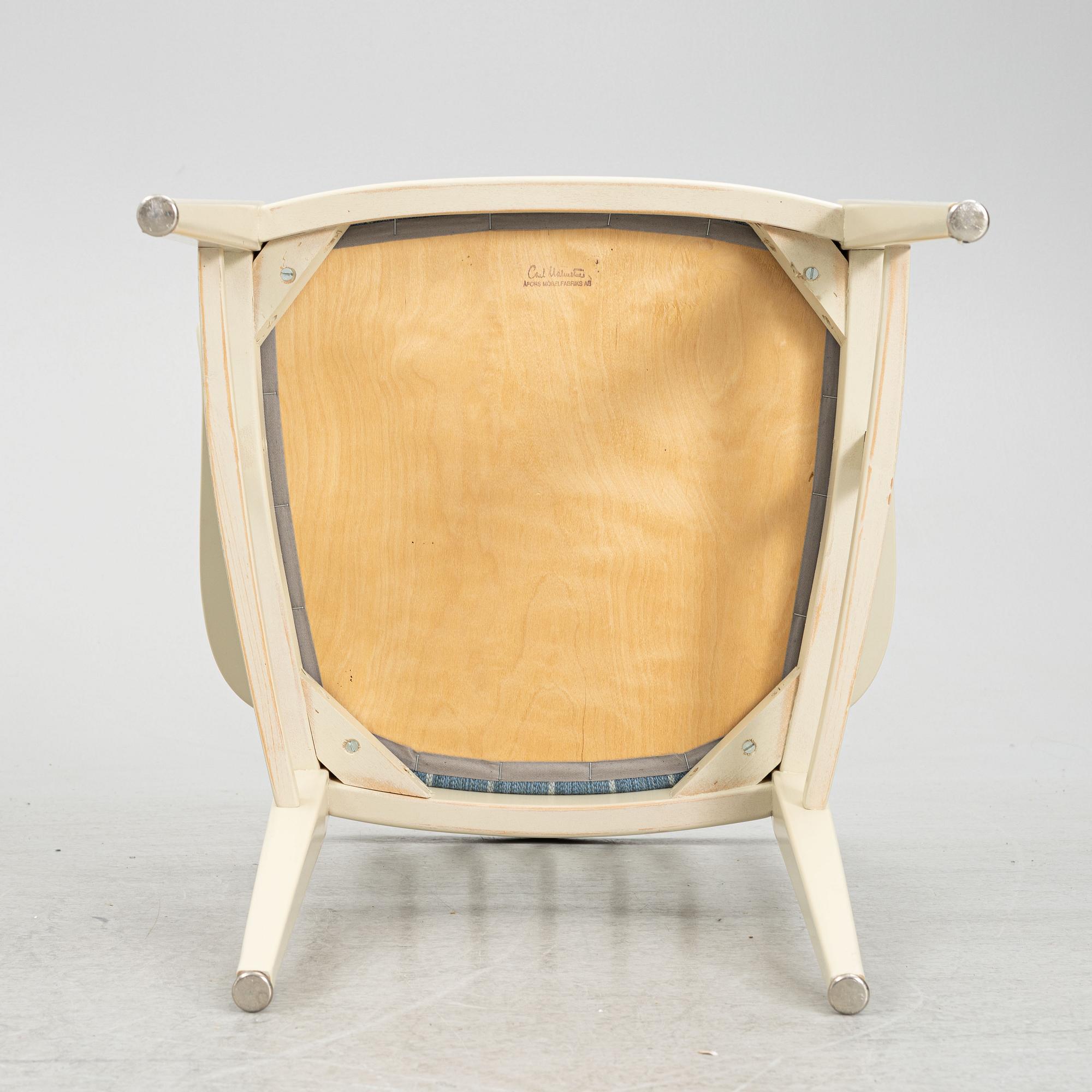 Carl Malmsten, matgrupp, 7 delar, "Herrgården", Åfors Möbelfabrik, 1900-talets andra hälft.