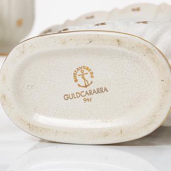 Wilhelm Kåge, a 53-piece ceramics collection 'Carrara', Gustavsberg.