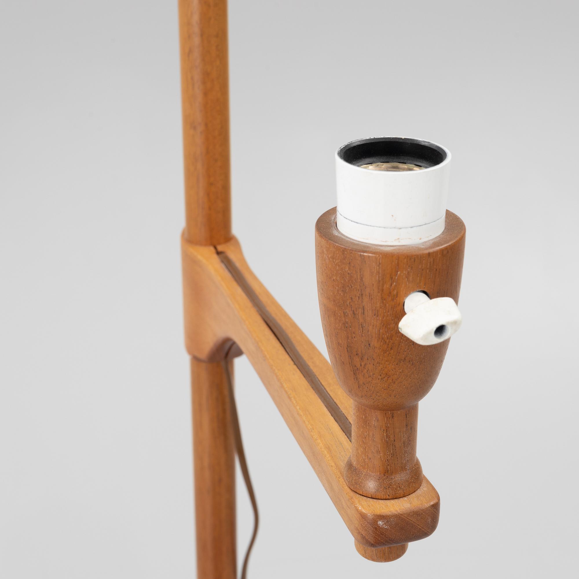 Carl Malmsten, a 'Staken' floor lamp.