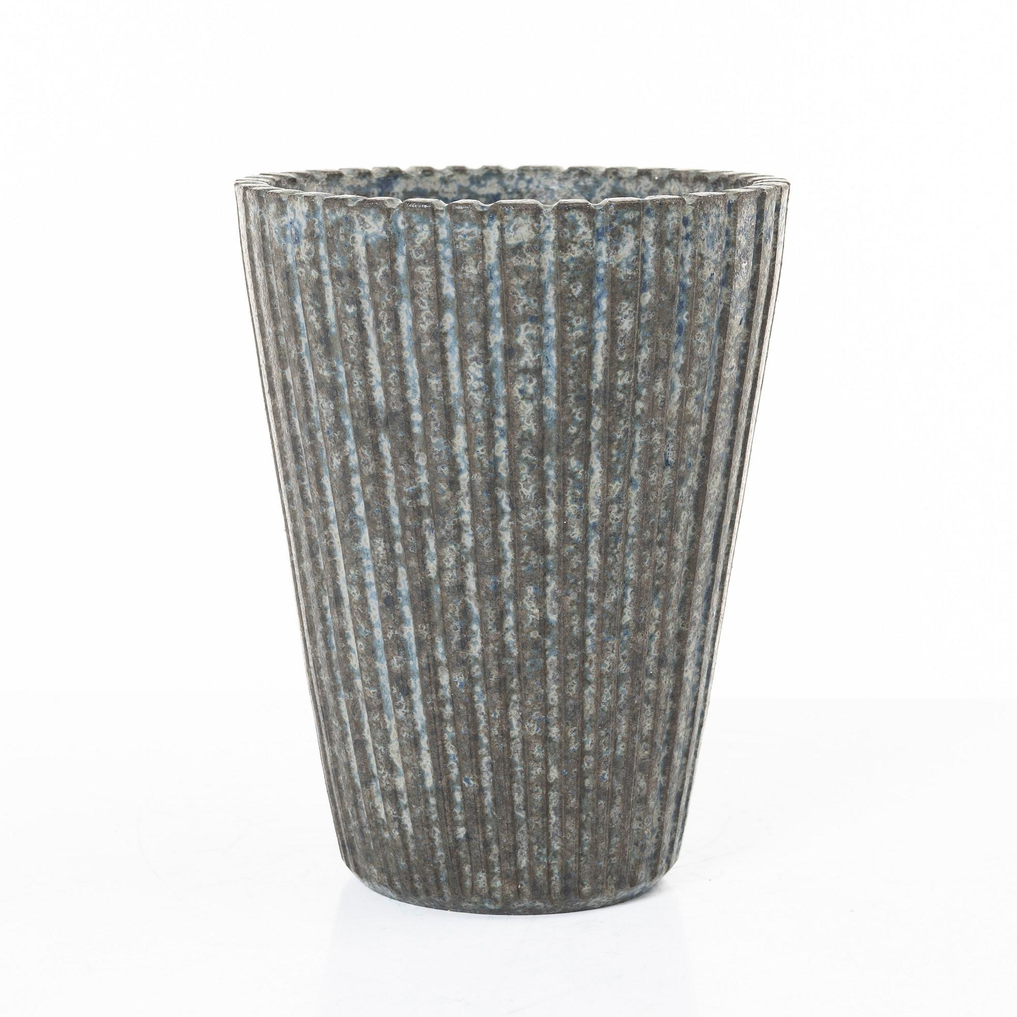 Arne Bang, a stonware vase, Denmark.