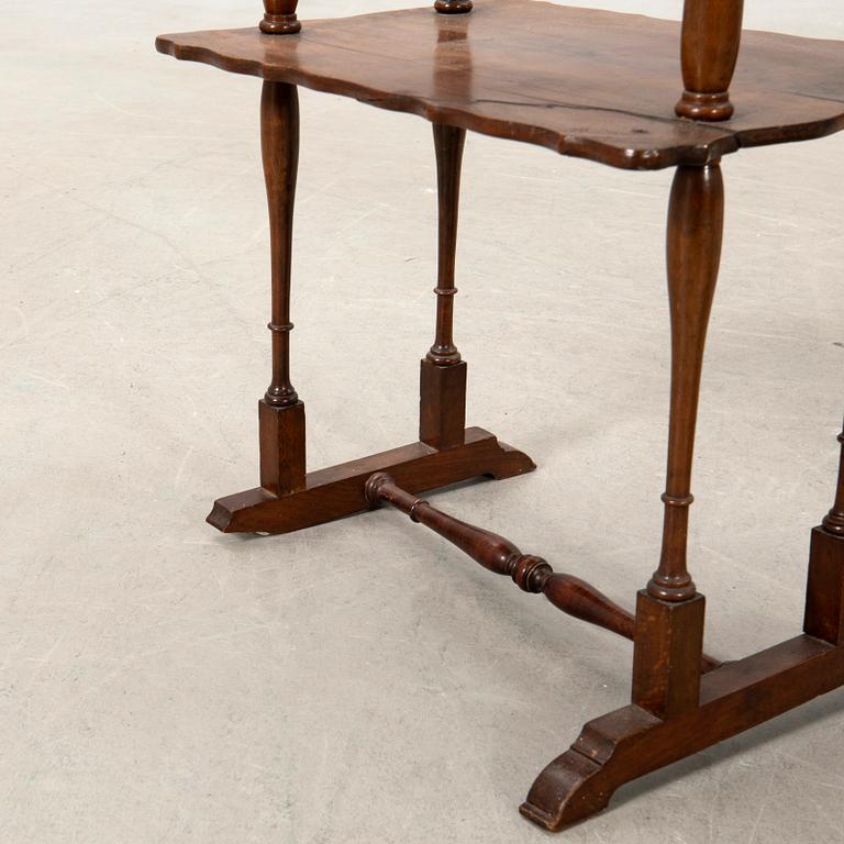 Side tables, 2 pcs, mid 19th century.