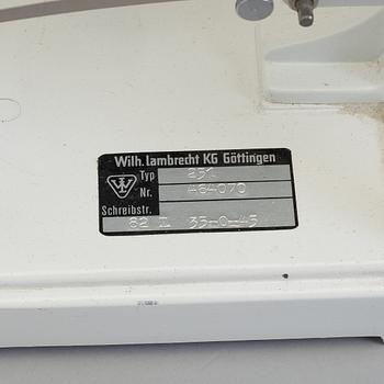 A TERMOGRAF, Lambrecht & Göttinger, mid 20th century.