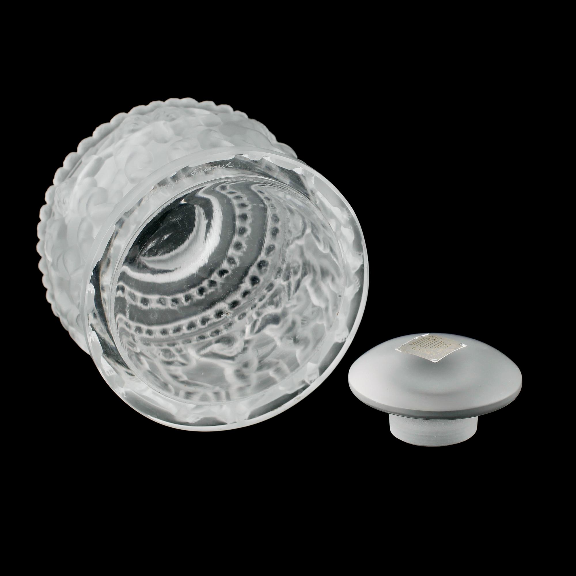 FLAKONG, kristall, Lalique.