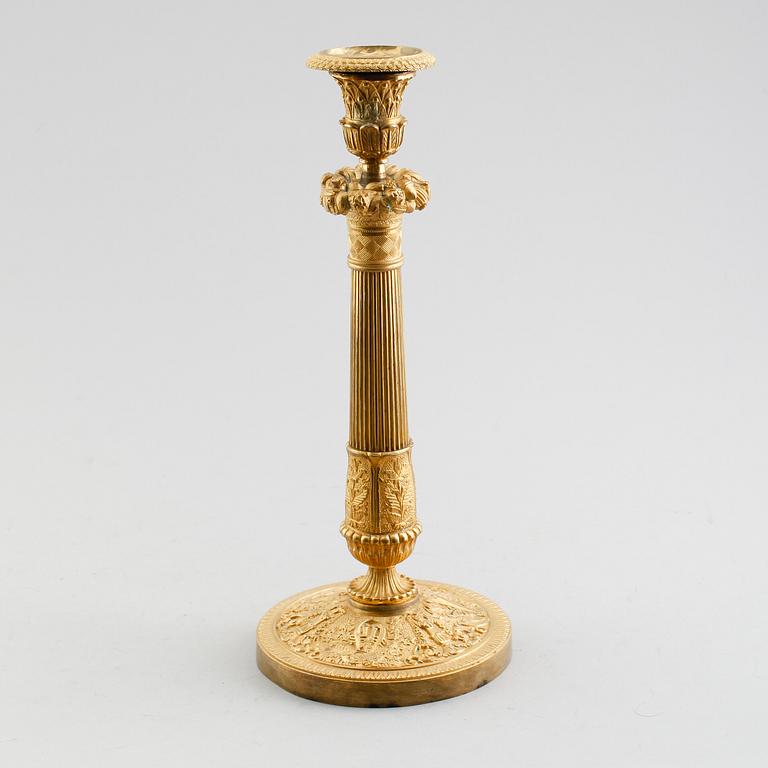 LJUSSTAKE, empire, 1800-talets första hälft.