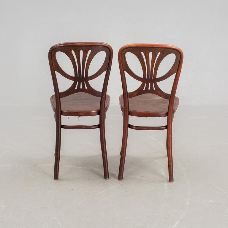 STOLAR, ett par, märkt; Thonet.