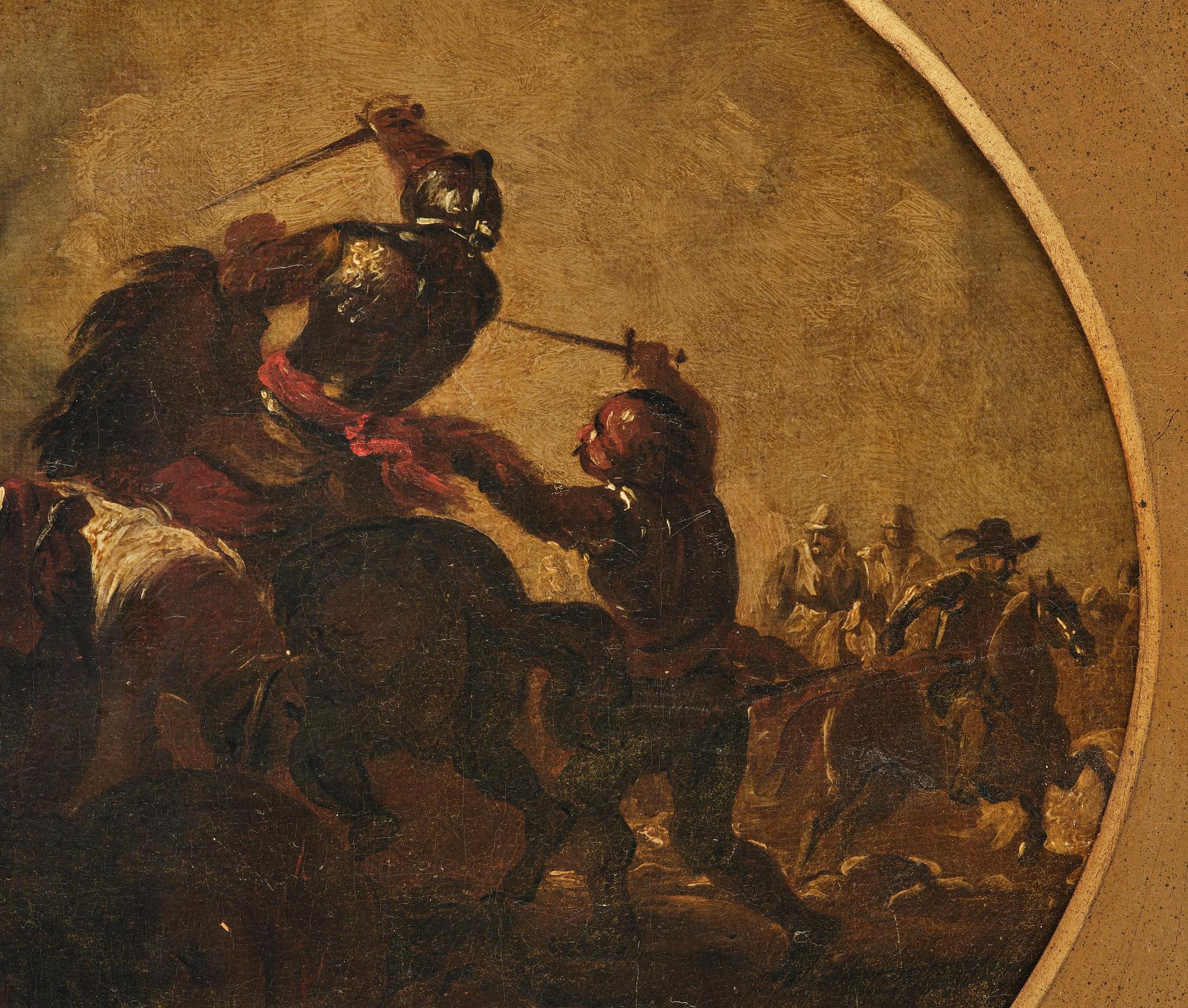 Francesco Graziani ("Ciccio"), hans krets, Ryttarbataljer, ett par.