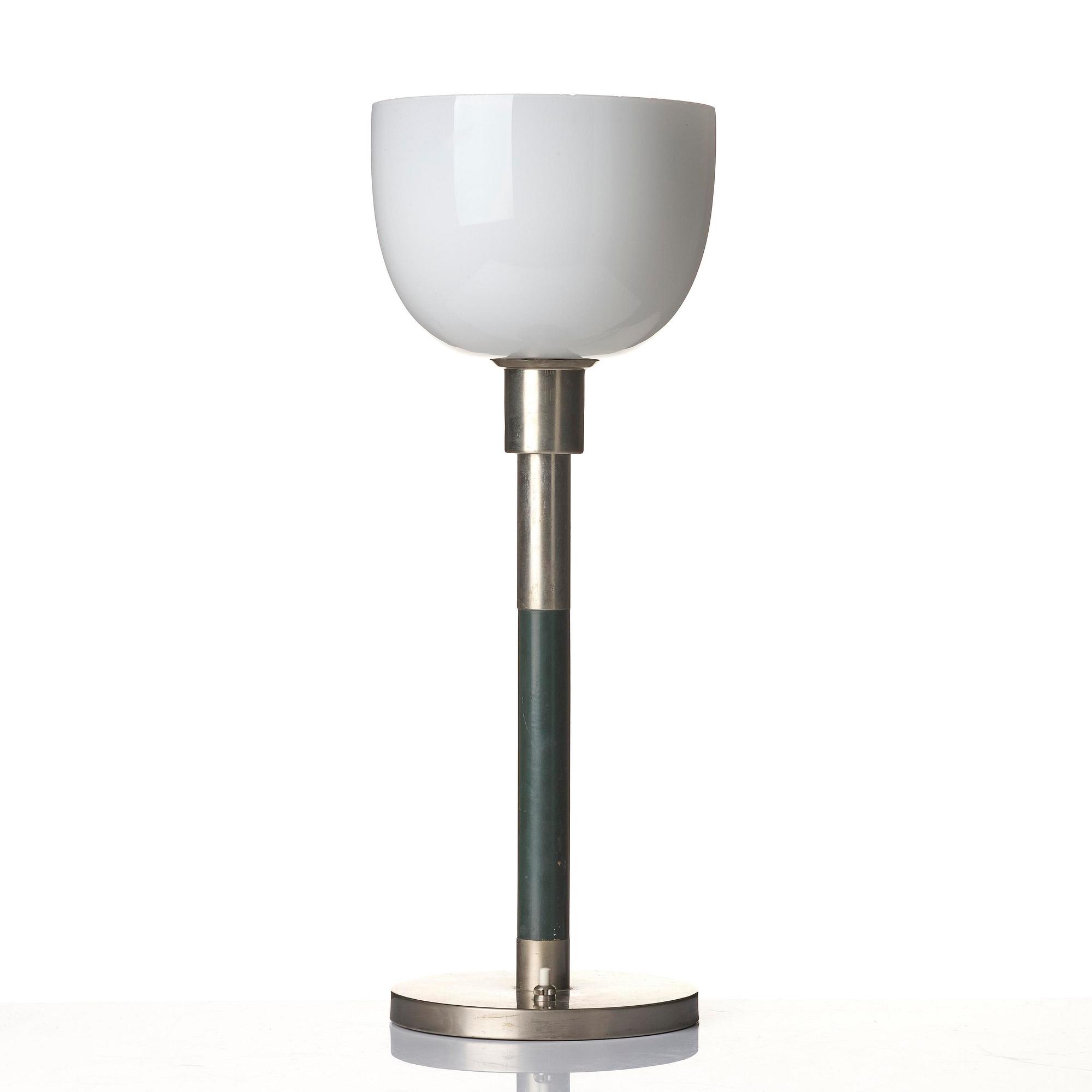 Harald Notini, a table lamp model 15103, Arvid Böhlmarks Lampfabrik, Stockholm, 1930s.