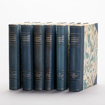 BÖCKER, 6 vol, "Svenska flottans historia", Alhems förlag Malmö 1945.