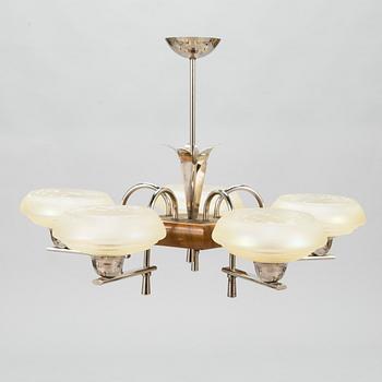 Taklampa, Art déco, 1920-30-tal.