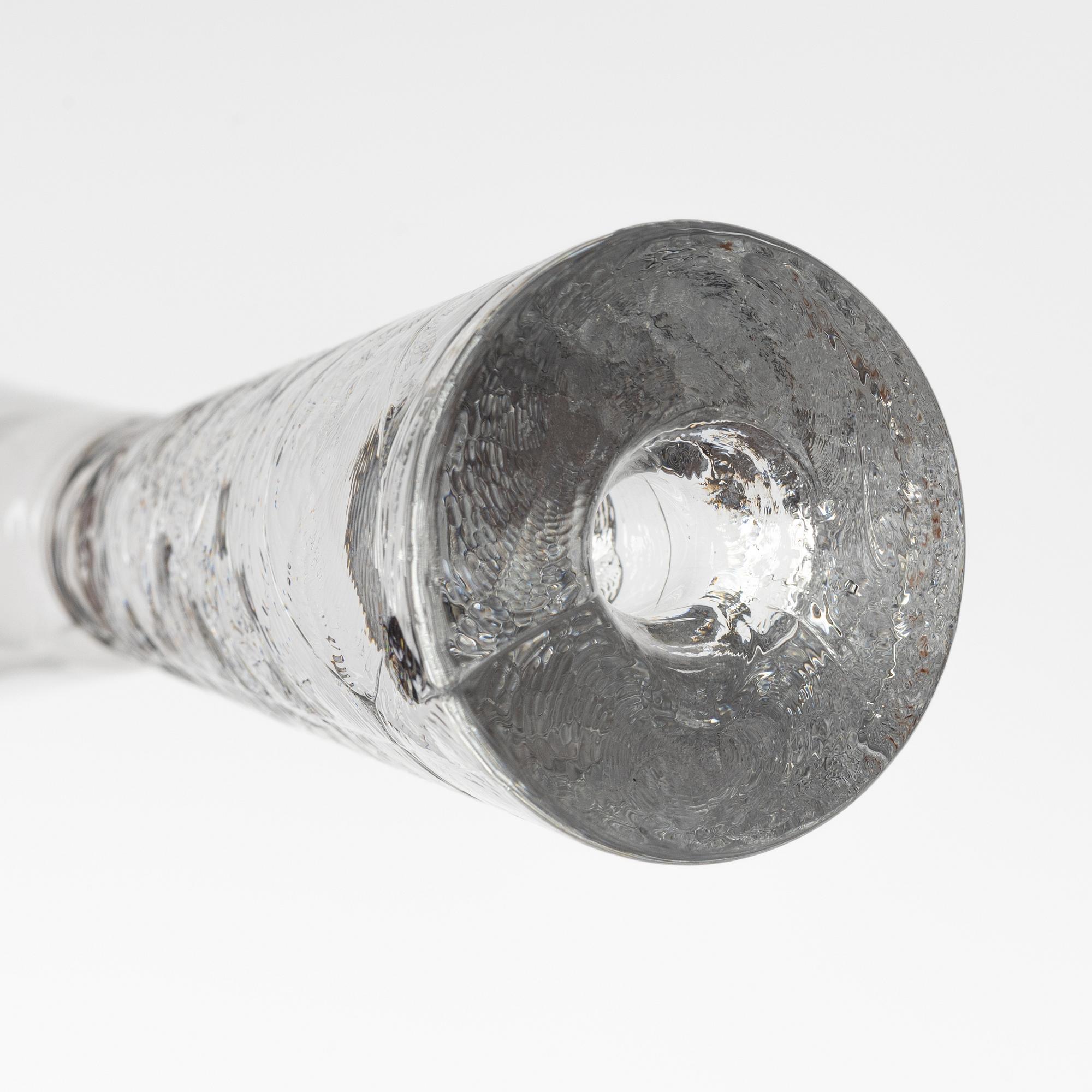 Timo Sarpaneva, champagneglas, 7 st, "Arkipelago", Iittala, Finland, 1980-1993.