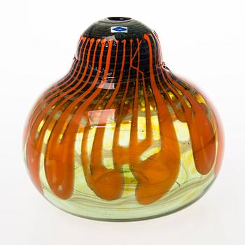 OIVA TOIKKA, An art glass signed Oiva Toikka, Nuutajärvi Notsjö.