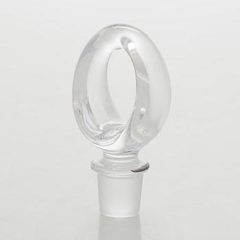 Cartier, A late 20th century wine carafe, France.