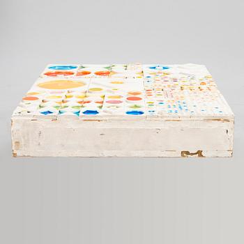 RUT BRYK, a porcelain relief, 'Candy' signed Rut Bryk 1970.