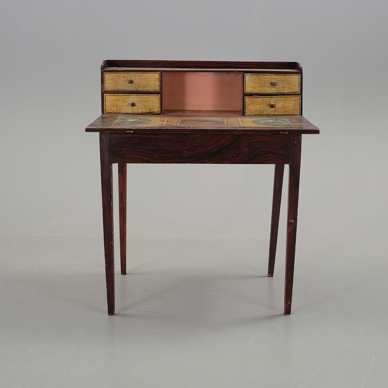 SKRIVBORD, allmoge, Rengsjö, Hälsingland, 1800-talets andra hälft.