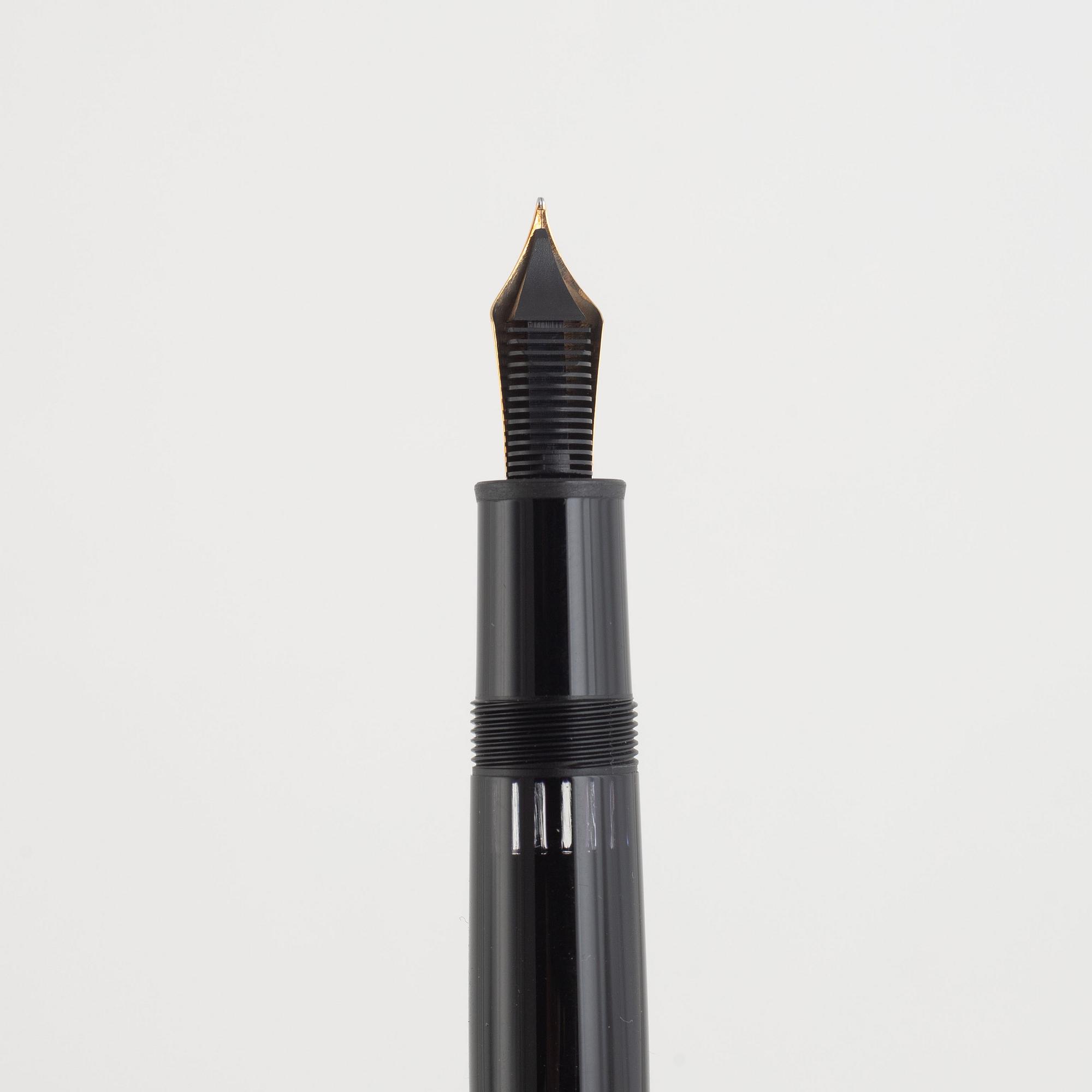 A Mont Blanc Fountain Pen.