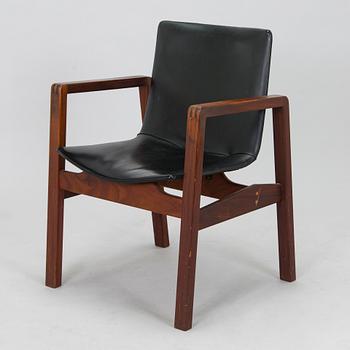 Carl Gustaf Hiort af Ornäs, nojatuoli, "Hamlet", Puunveisto Oy - Träsnideri Ab, 1960-luku.