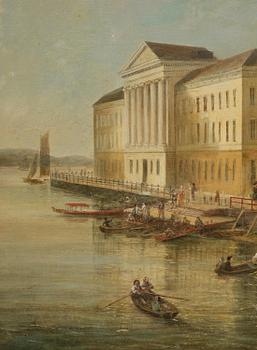 Elias Martin, "Norrström with the Bondeska Palace, Stockholm".