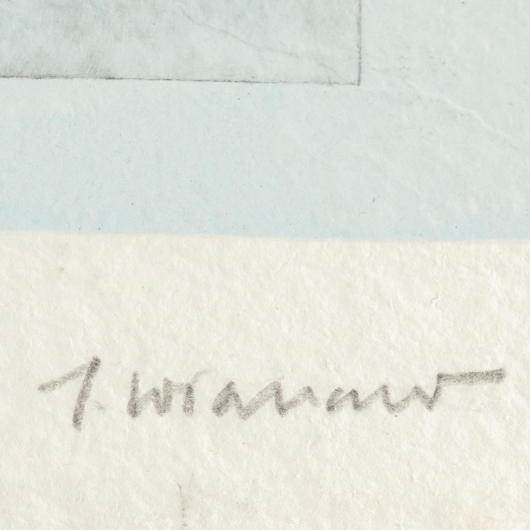 JAMES COIGNARD, carborundum etching, signed 51/60.