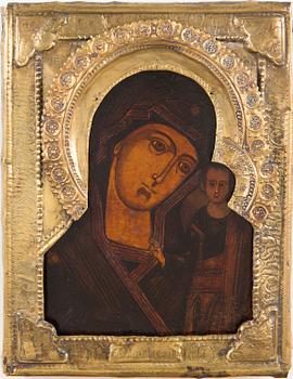 A Russian icon, latter half of 19th century.