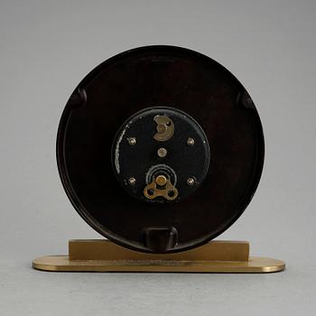 BORDSKLOCKA, art deco, Smiths, England. 1920/30-tal.