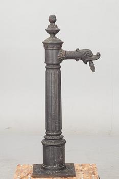 PUMP, gjutjärn, 1800-/1900-tal.