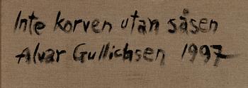 ALVAR GULLICHSEN, olja på duk, a tergo signerad och daterad 1997.