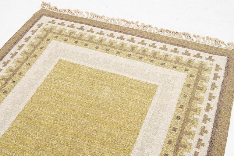 A flat weave carpet, Sweden, second half of the 20th century, c. 230 x 167 cm.