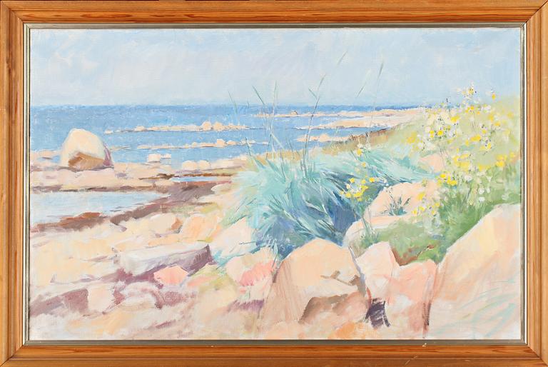 GUNNAR WALLENTIN, olja på duk, signerad.