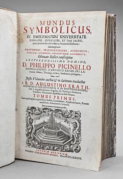 BOK, "Mundus Symbolicus in emblematum universitate..." Philippo Picinello, Köln 1687.