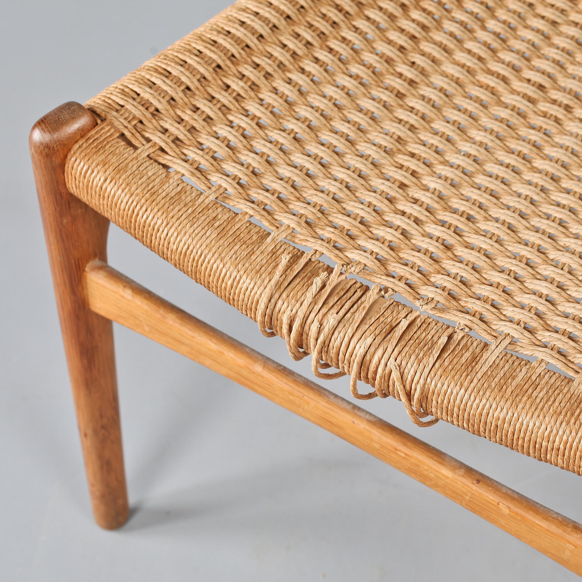 STOLAR, 4 st, "Ch 23",  Hans J Wegner, Danmark, 1900-talets andra hälft.
