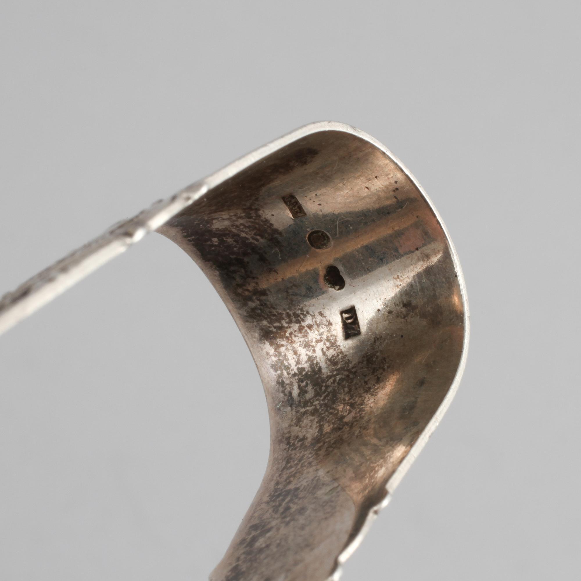 PARTI SILVER, 6 delar, mestadels Sverige, 1800/1900-tal. vikt250 gram.