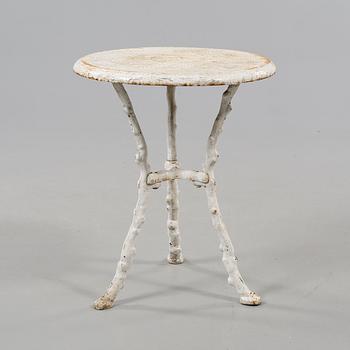 TRÄDGÅRDSBORD, gjutjärn, 1800-talets slut.
