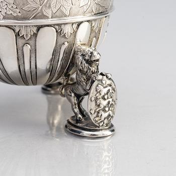 A Danish silver beaker, mark of Peter Hertz, Copenhagen 1884.