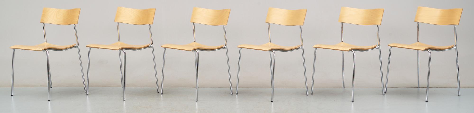 STOLAR, 6st, "Campus", Johannes Foersom o Peter Hiort för Lammhults, 2000-tal.