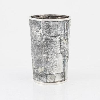 Anders Ericson, a silver beaker, Kristianstad 1969, signed.