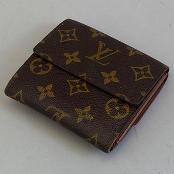 A wallet by Louis Vuitton.