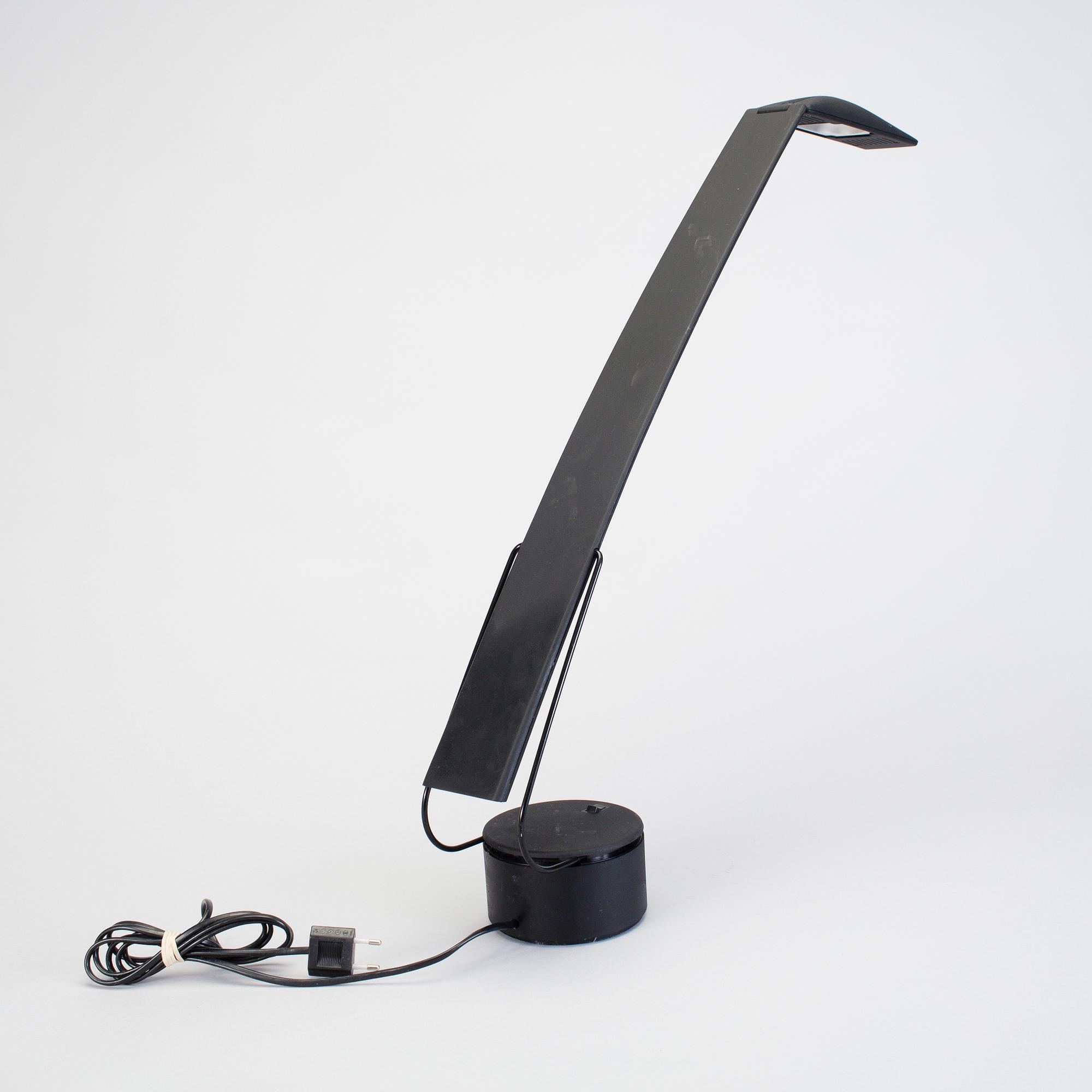 MARIO BARBAGLIA & MARCO COLOMBO, skrivbordslampa, plast, "Dove", för PAF studio, Milano, 1900-talets andra hälft.