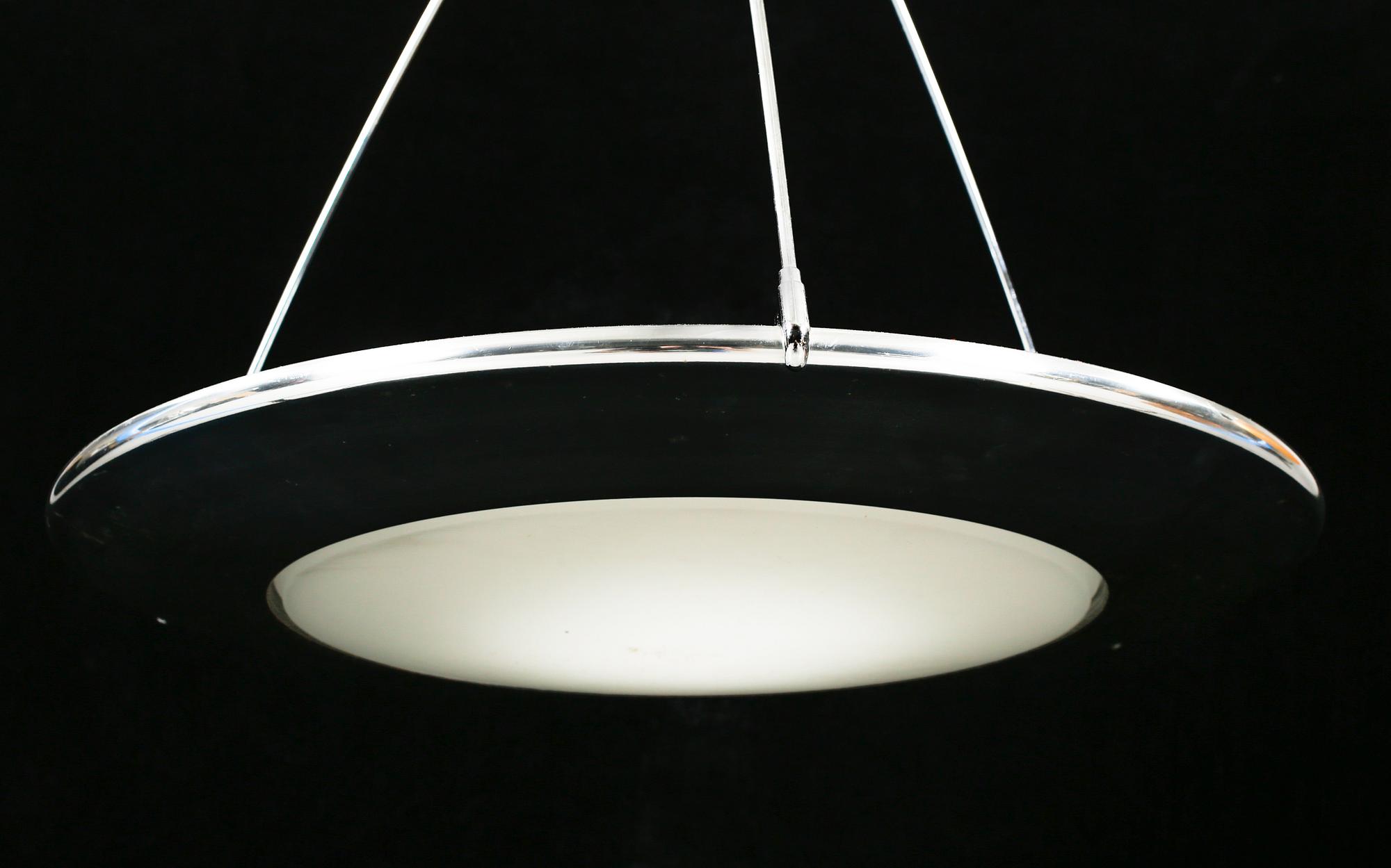 TAKLAMPA, "Mira S", Arteluce, Flos. 1900-talets andra hälft/2000-tal, höjd ca 58 cm.