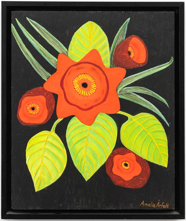 Amalia Årfelt, Translation: "Flower motif".