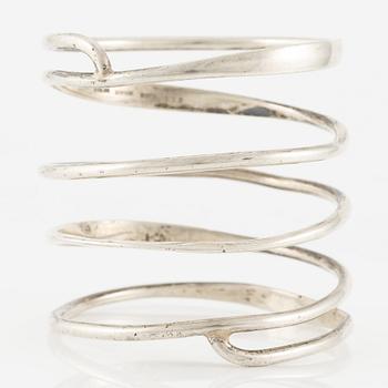 Bent Knudsen, armring, silver, Denmark.