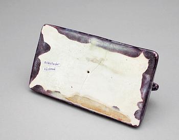 BREVPRESS, porslin, Alf Wallander, Rörstrand.