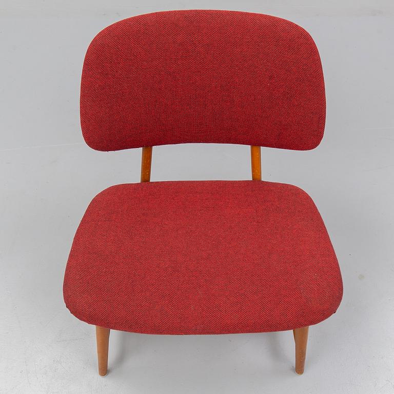 ALF SVENSSON, a 'Teve' easy chair, Alf Svensson, Studio Bra Bohag Ljungs Industrier AB, Malmö, Mid 20th century.