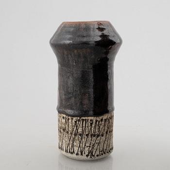 Lisa Larson, a unique stoneware vase, Gustavsberg Studio.