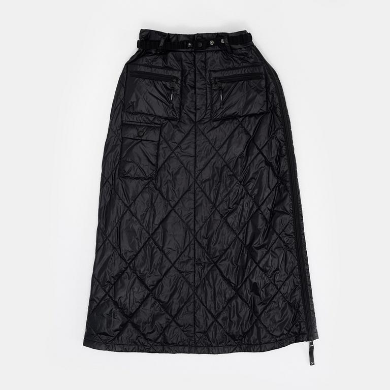 Moncler, A 'FRGMT Hiroshi Fujiwara', down jacket and skirt, size 38.