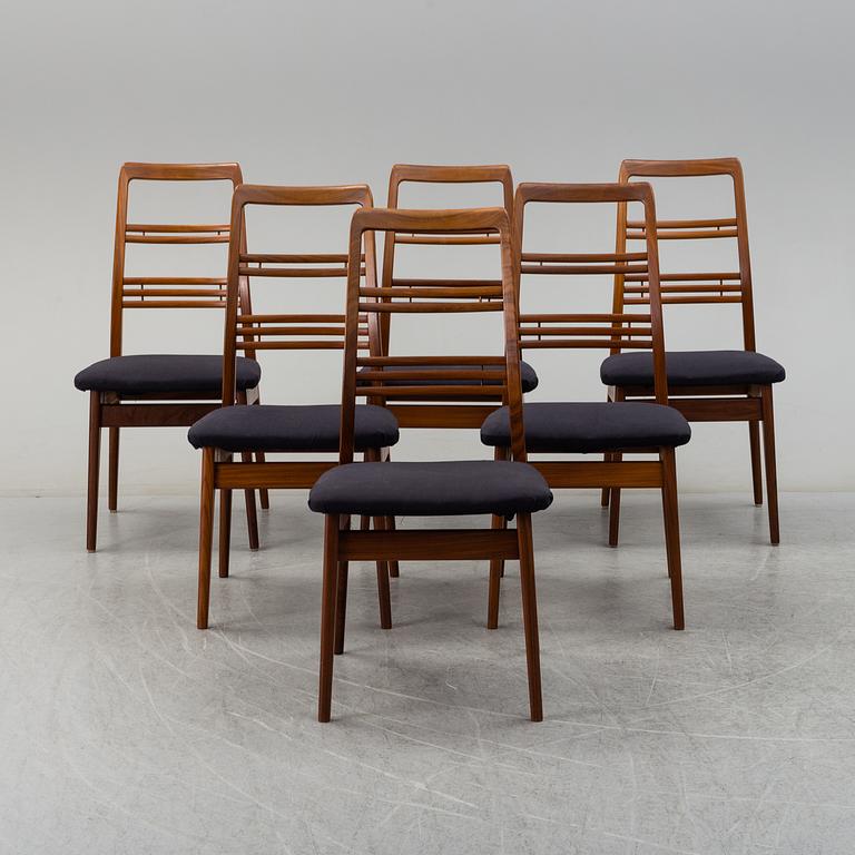 SVANTE SKOGH, stolar, 6 stycken, "Rosetto", 1900-talets andra hälft.